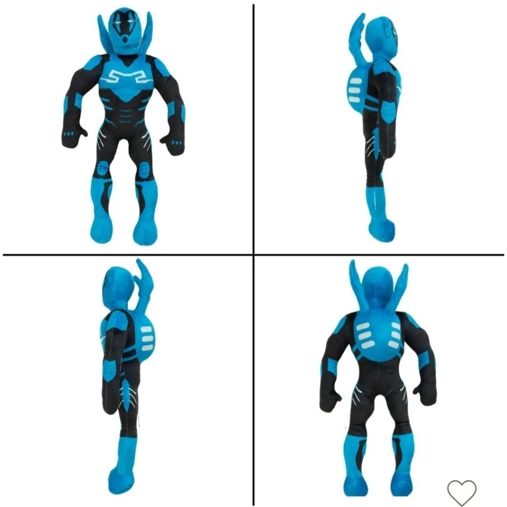 Blue Beetle Kids' Throw Pillow
